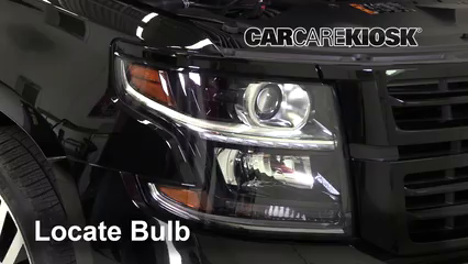 2018 Chevrolet Tahoe Premier 6.2L V8 FlexFuel Lights Highbeam (replace bulb)